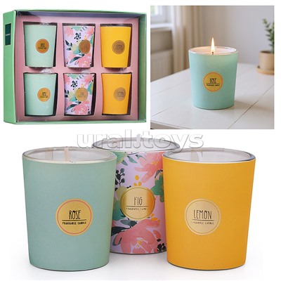 Набор свечей "Арома" (6шт.) в коробке