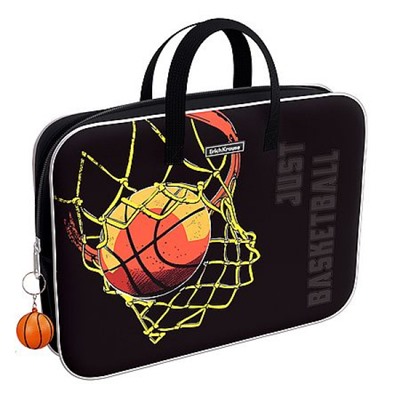 Папка  А4+ на молнии с ручками 64986 Basketball ErichKrause