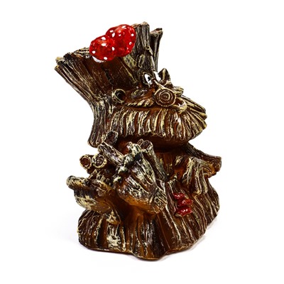 Садовая фигура из полистоуна «Лесовичок», 13×19×20 см