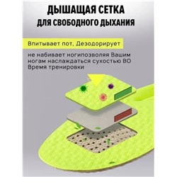 Стельки универсальные40-46 для обуви, анатомические, дышащие, ароматические