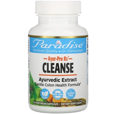 Paradise Herbs, AYRU-Pro Rx, очищение, 60 вегетарианских капсул