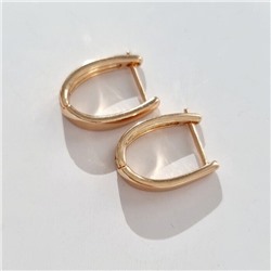 Серьги галочки коллекция "Xuping" , покрытие: позолота, S00152125, арт.001.648