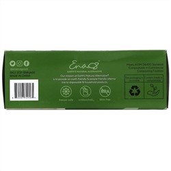 Earth's Natural Alternative, Compostable Resealable Bags, Snack Bag, 50 Count