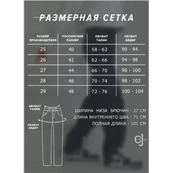 Женские джинсы широкие CRACPOT
