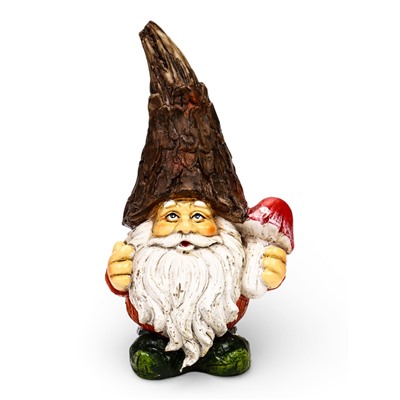 Садовая фигура из полистоуна «Гном», 11×8×23 см