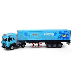 Машина "Фура - авторефрижератор 2"  (свет,звук) в коробке