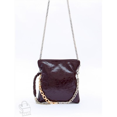 Сумка женская кожаная 6010-1L d.purple Polina&Eiterou  в Новосибирске
