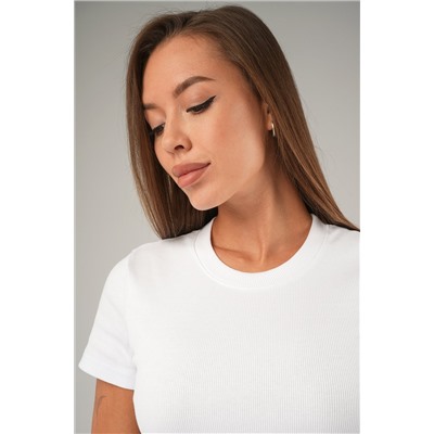 Женская футболка в рубчик Happyfox