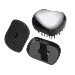 Nail Art Расчёска компактная металлик, серебристый 12763