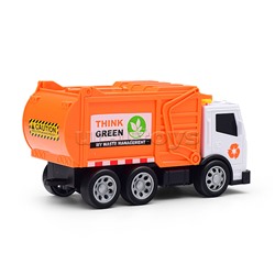 Машина "Мусоровоз" 1:32 (свет, звук) в коробке