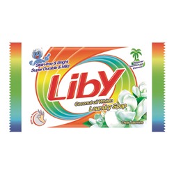 Liby. Мыло для стирки белое с кокосовым маслом, 246г