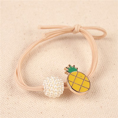 Резинка для волос / YIW-88 /уп 100/ (Бежевый)