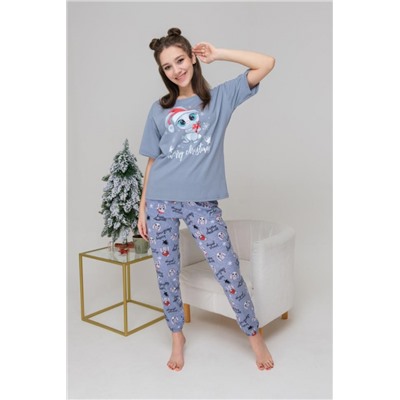 Пижама 27032 (Серый)