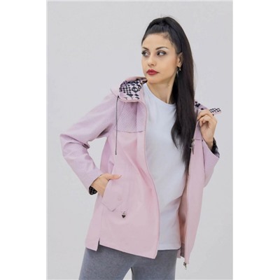 Ветровка на подкладе арт.2363 Ультра лайт Премиум (Пепельно-розовый)