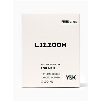Туалетная вода мужская Free Style L.12.ZOOM, 100 мл