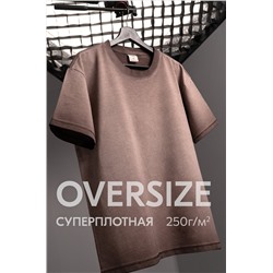 Мужская футболка оверсайз с эффектом градиент Happyfox