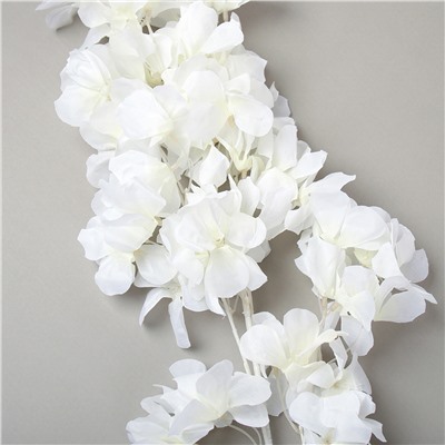 Цветок искусственный 85 см белый / GT41-34-W /уп 10/100/500/76 цветков