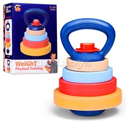 Детская гиря "Самый сильный-2" в коробке