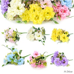 Цветок искусственный 34 см / W245 /уп 120/600/