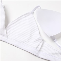 Комплект нижнего белья женский (топ, трусы) Collorista, белый, размер 44-46