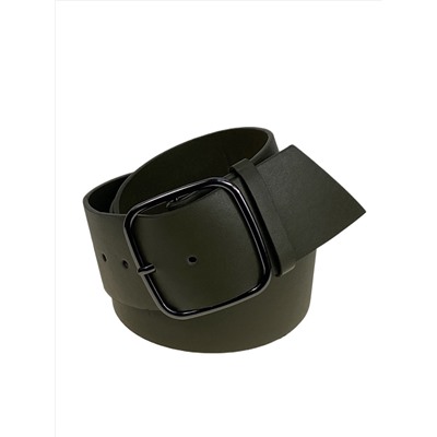 Ремень женский широкий из искусственной кожи, цвет тёмно зеленый