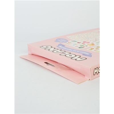 УЦЕНКА Набор для декорирования «Милые наклейки и татушки» розовый.08104