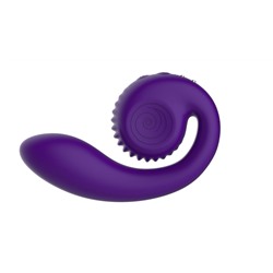 Фиолетовый вибромассажёр SVibe Gizi