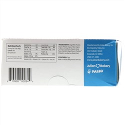 Julian Bakery, PALEO Protein Bar, Glazed Donut, 12 Bars, 2.12 oz (60 g) Each