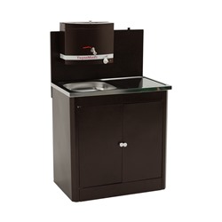 Умывальник «ТермМикс» Тандем, с ЭВН, нержавеющая мойка, 1250 Вт, 17 л, медный