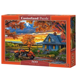 Пазлы 500 "Осенняя поездка"