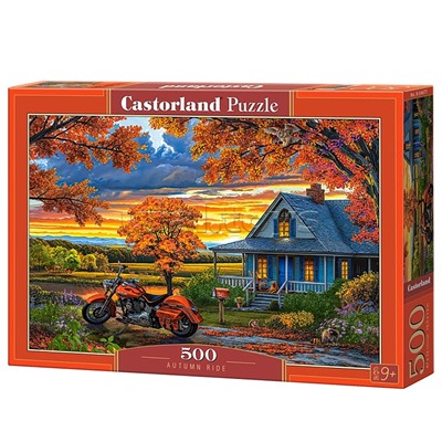 Пазлы 500 "Осенняя поездка"
