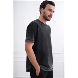 Мужская футболка оверсайз с эффектом градиент Happyfox