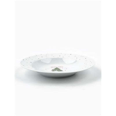 Тарелка новогодняя суповая «Новогодние истории», d=21 см