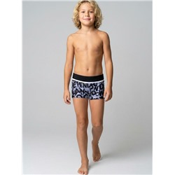 Плавки-шорты трикотажные для мальчиков, средней длины