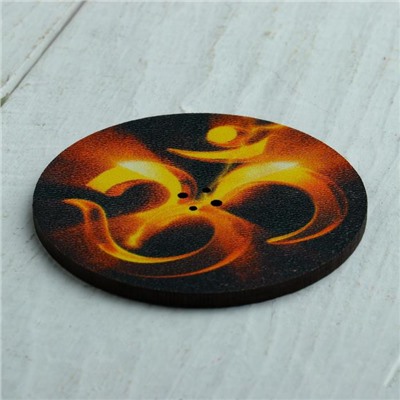 Подставка для благовоний «ОМ», d=6 см