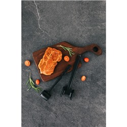 Молоток для мяса Magistro Alum black, 150 грамм, 20,5 см, цвет чёрный