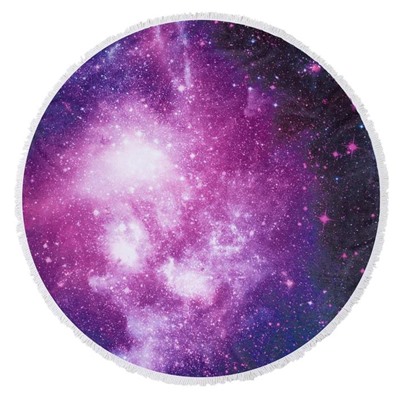 Полотенце пляжное Этель «Космос», d=150 см