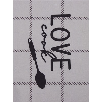 Шторы для кухни с подхватами «Этель» Homemade, 170×145 см, комплект - 2 шт.