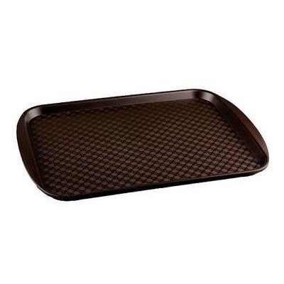 Поднос 450*350см из полипропилена коричневый ОБЩЕПИТ (Рестола)