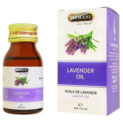 Hemani Lavender Oil / Лавандовое Масло 30 мл