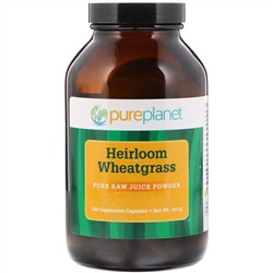 Pure Planet, Heirloom Wheatgrass, 240 Vegetarian Capsules