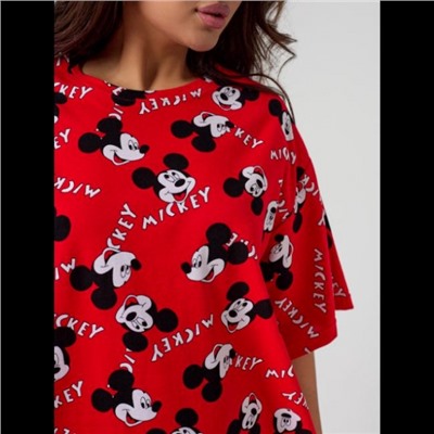 Футболка Ирбис (Микки красный)