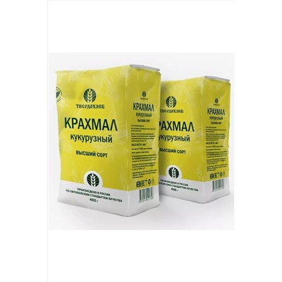 Крахмал кукурузный высший сорт 400г ЭКОПРОДУКТЫ, 1187729