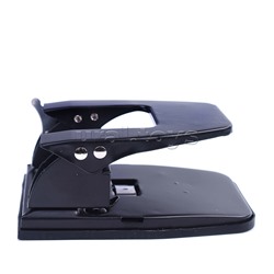 Дырокол "Attomex" (30 листов) металлический с линейкой, в картонной коробке, черный