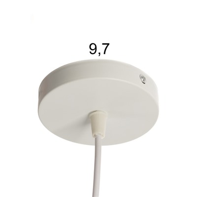 Светильник BayerLux «Олень» 1хE27 40 Вт белый-золото 13×13×100 см