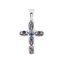 Подвеска, мистик кварц синий, Праведность