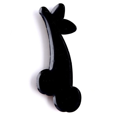 Декор силикон «Вишня» набор 4 шт., размер 1 шт. — 2×6×0.3 см, клеевые подушечки