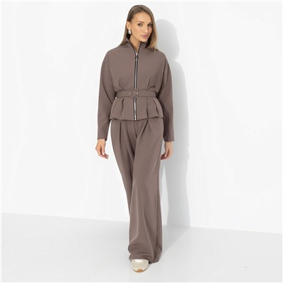 Брючный костюм комфортный, Так выглядит уверенность (2 в 1, с поясом)