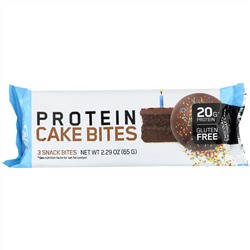 Optimum Nutrition, Protein Cake Bites, Chocolate Birthday Cake, 9 Bars, 2.29 oz (65 g) Each