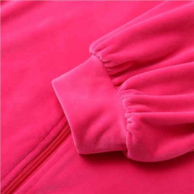 Костюм женский (толстовка, брюки) KAFTAN Plushy, размер 40-42, фуксия